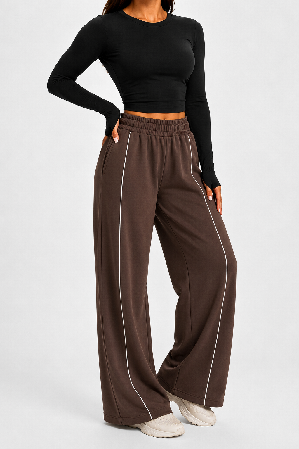 Wide leg Activewear Pants (PRE ORDER)